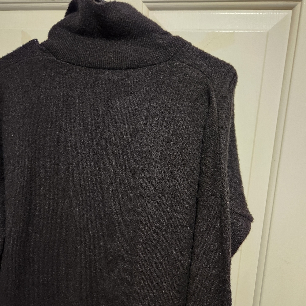 Hatch Black V-Neck Long Sleeve Midi Dress - Picture 8 of 8